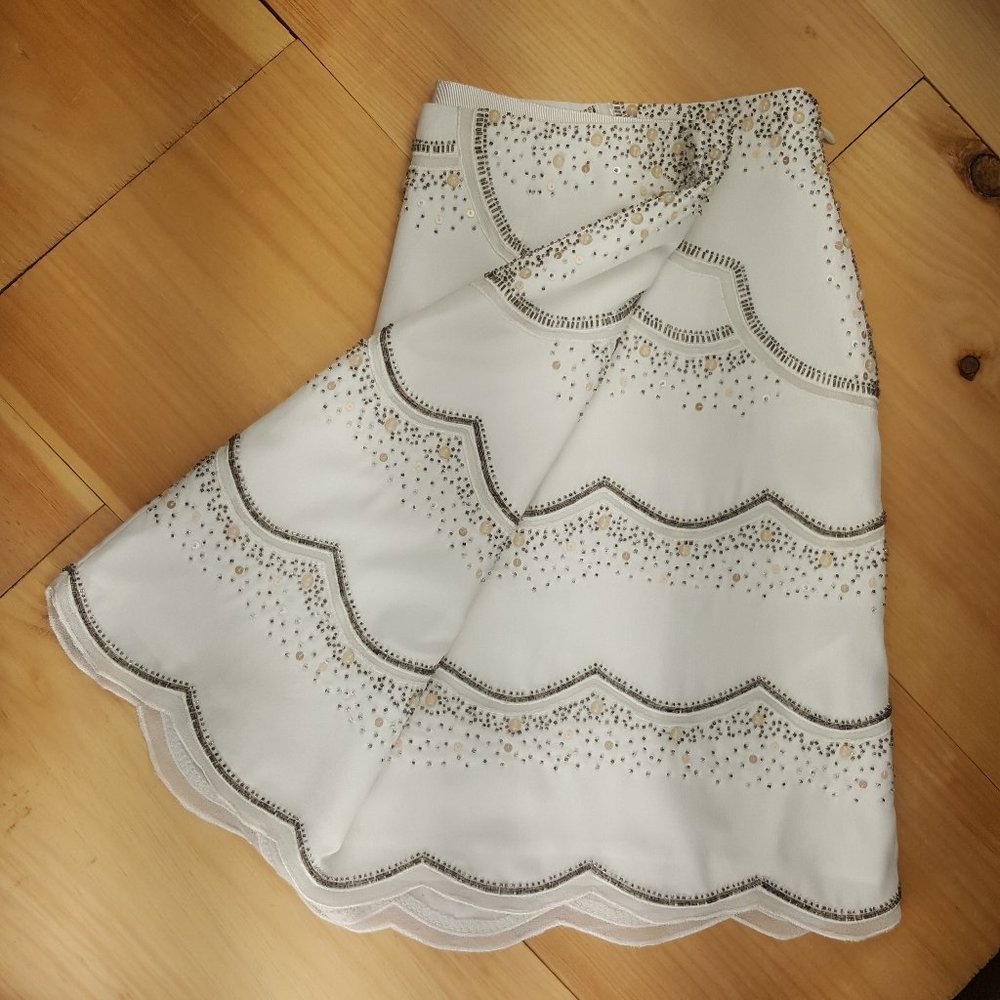 NWT Club Monaco | Embellished Mini Skirt – 4 / S